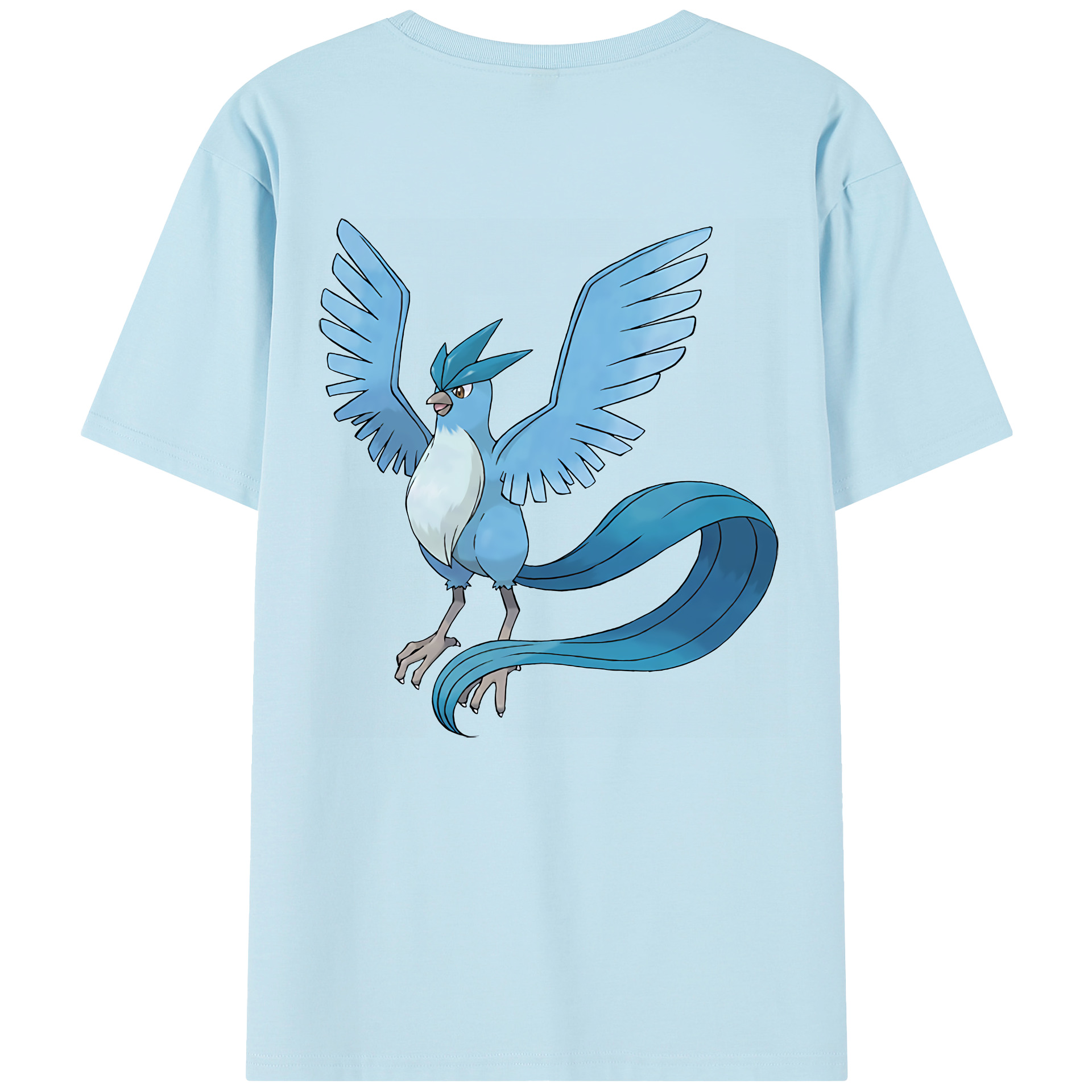 （画像用） ポケットモンスター Pokémon 綿100％半袖Tシャツ（背面プリント）